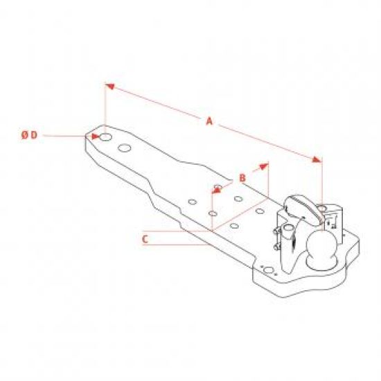 Tragplatte KBA 8368 L